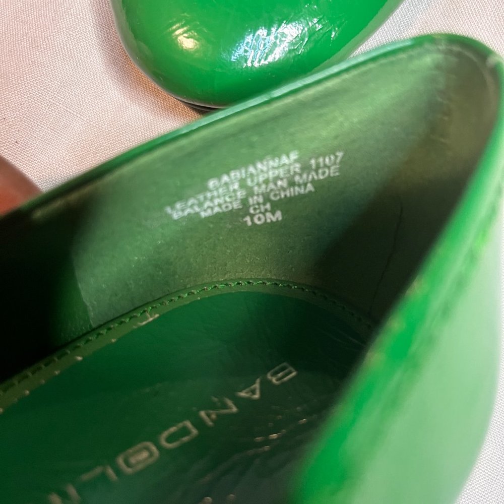 Bandolino Green Patent Leather Flats - Picture 5 of 6